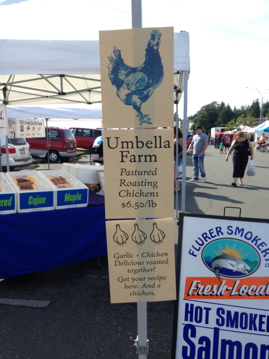 Umbella Farm - Market Stall