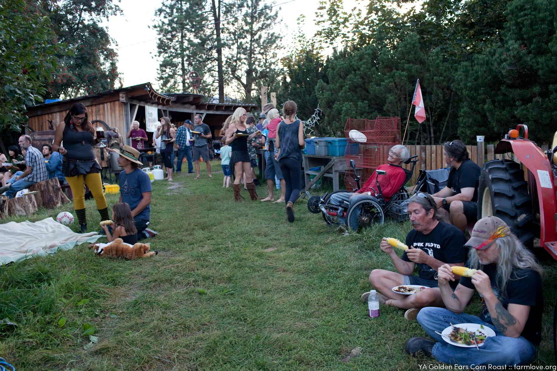 Golden Ears Farm Tour Corn Roast