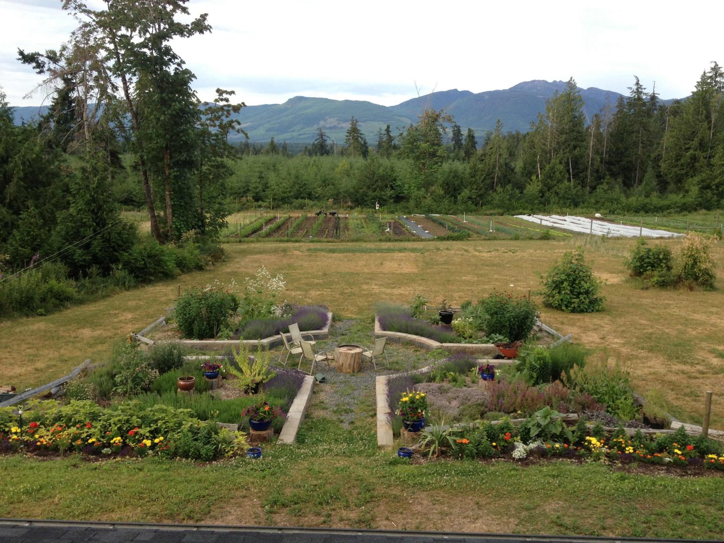 Nourish Organic Farm Workers needed to enjoy this qualicum mountain view