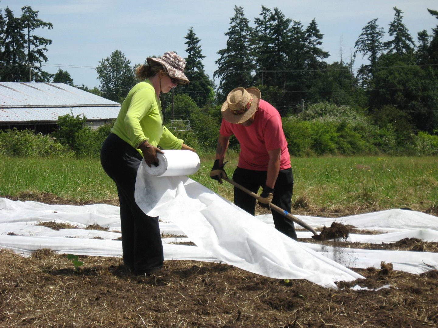 Farm Event with Farm Land Trust