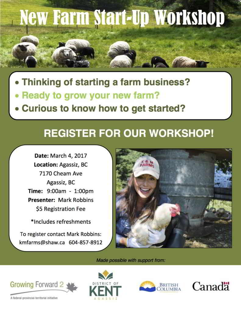 Agassiz farm workshop