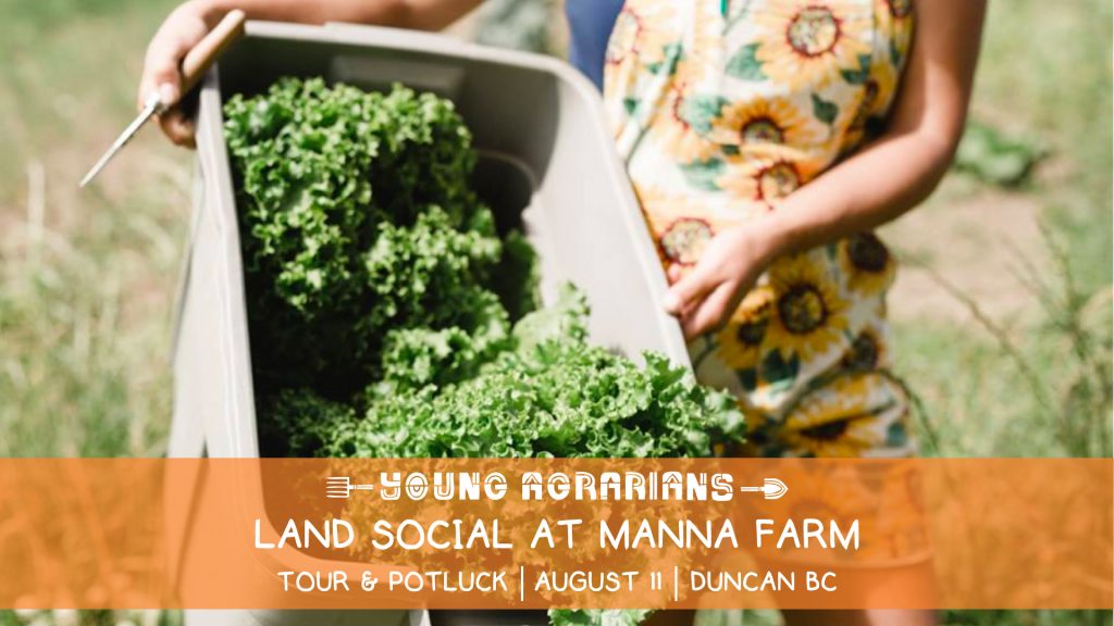 manna farm, land social, duncan, victoria