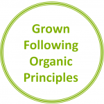 Grown Following Organic Principles