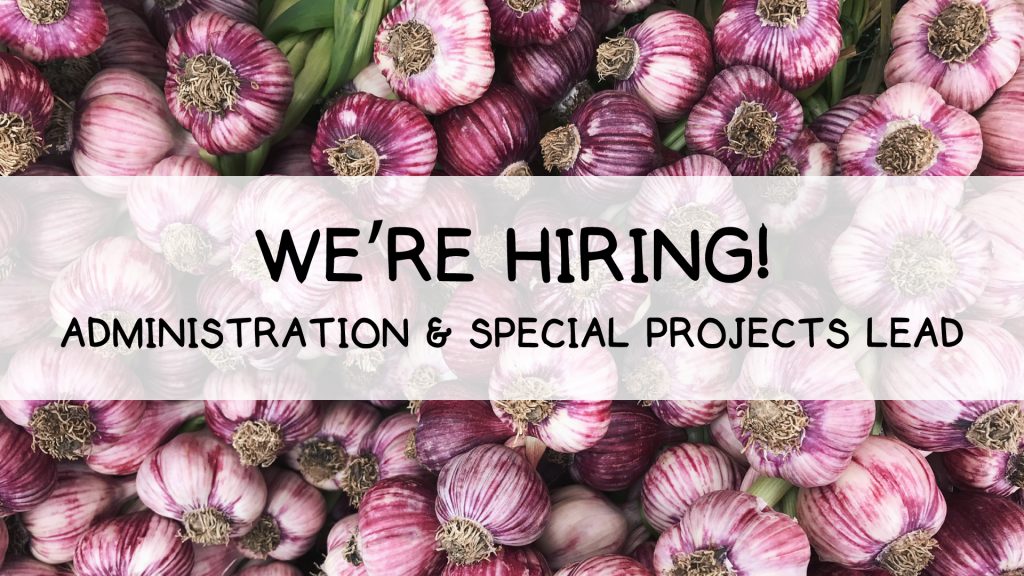 Young Agrarians Admin Job