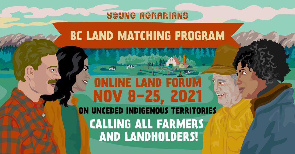 2021 Land Forum graphic Nov 8-25 - Online