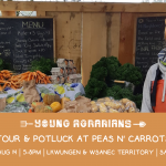 AUG 14, 2022: SAANICH, BC – Farm Tour and Potluck at Peas n’ Carrots Farm