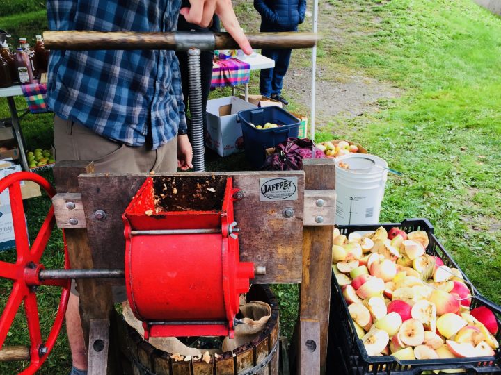 Community juice press