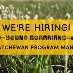 We’re hiring! Program Manager – Saskatchewan