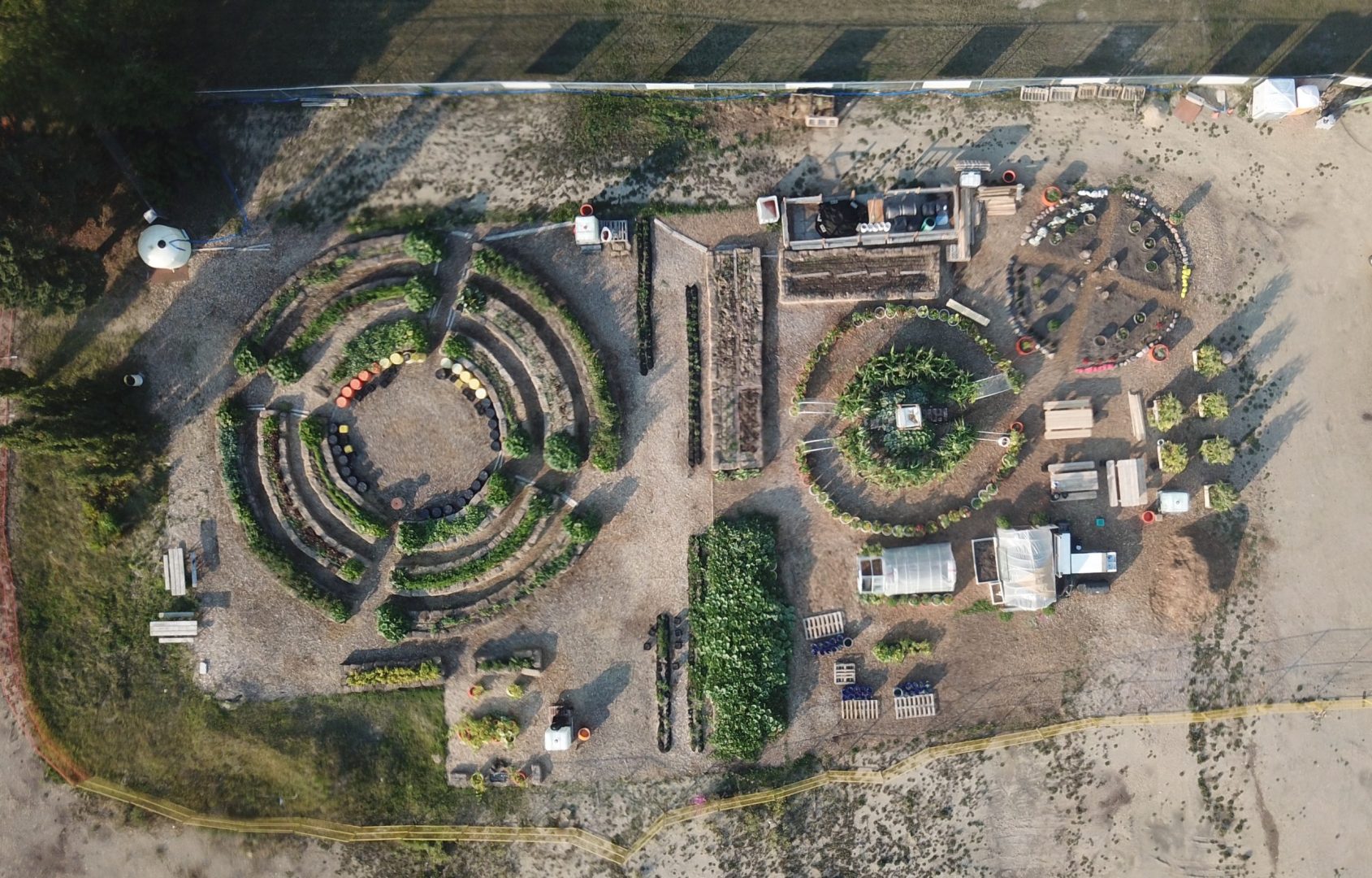 Common Ground Garden Project aerial view