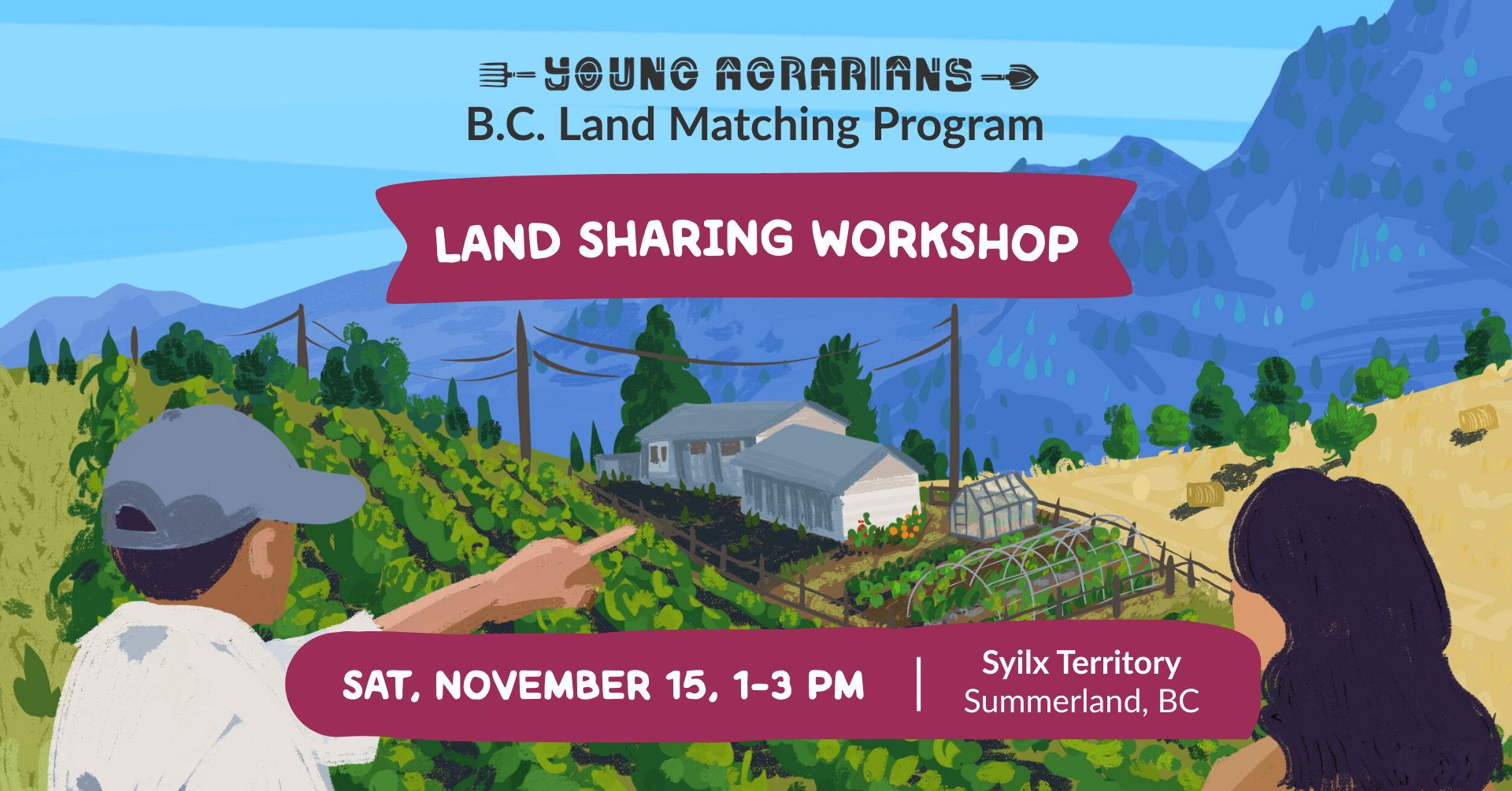 Nov 15, 2025: Land Sharing Workshop – Summerland, BC