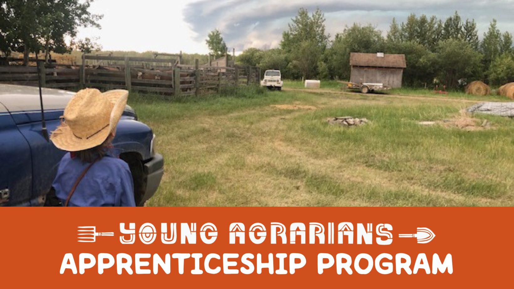 Mark & Tracy Vetsch Farms Banner - Young Agrarians Apprenticeship Program