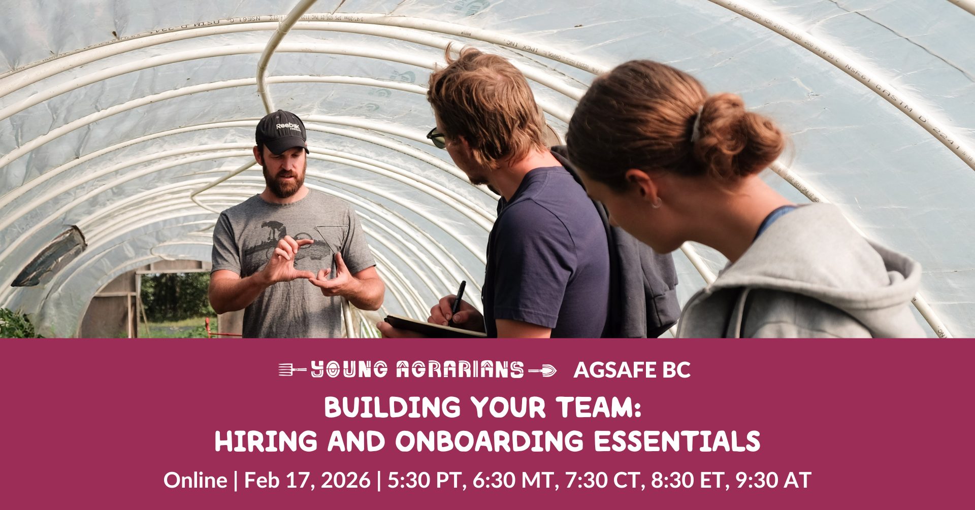 FEB 17, 2026: ONLINE – Building Your Team: Hiring and Onboarding Essentials